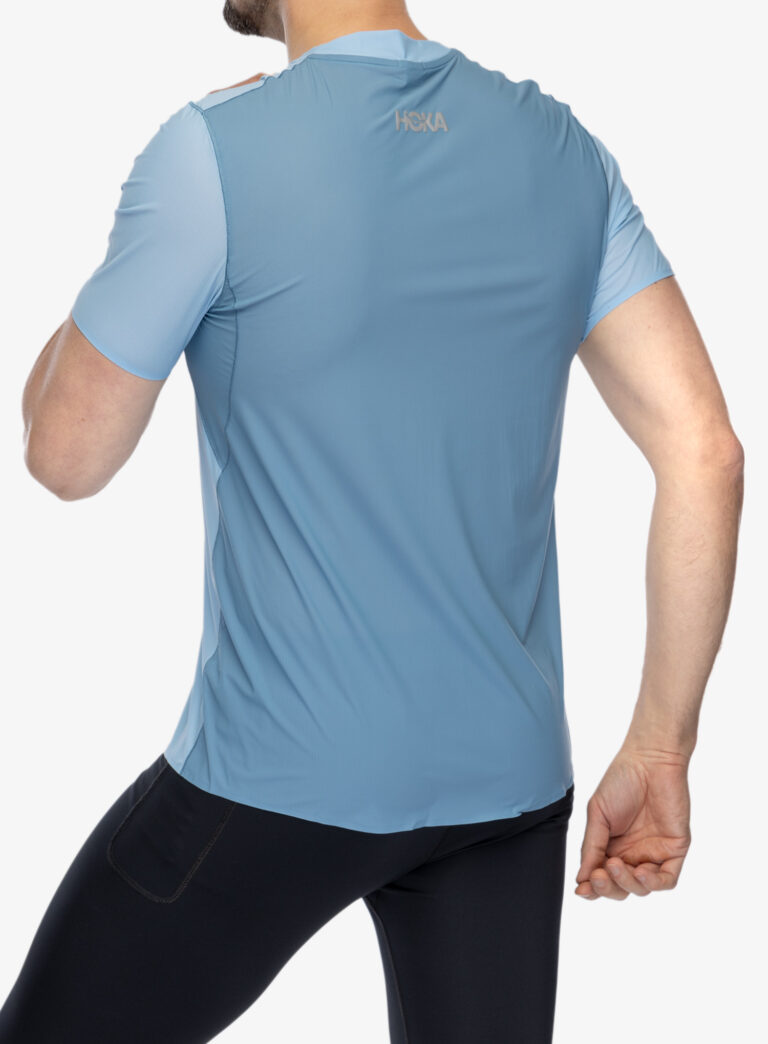 Preţ Tricou sport de antrenament Hoka Performance Run Short Sleeve - dusk