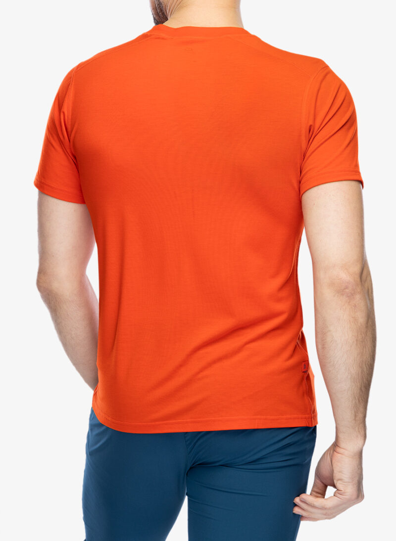 Tricou sport de antrenament Mountain Equipment Headpoint Alpinism Tee - cardinal orange preţ