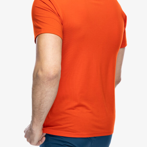 Preţ Tricou sport de antrenament Mountain Equipment Headpoint Alpinism Tee - cardinal orange