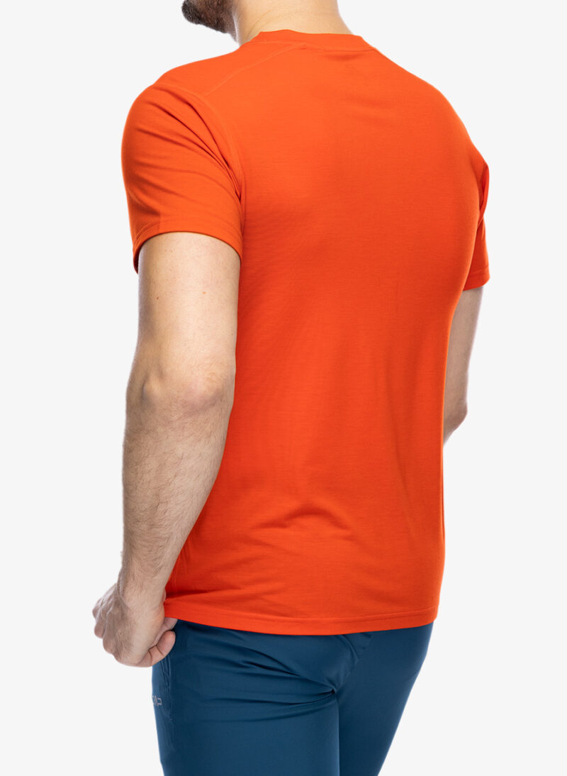 Preţ Tricou sport de antrenament Mountain Equipment Headpoint Alpinism Tee - cardinal orange