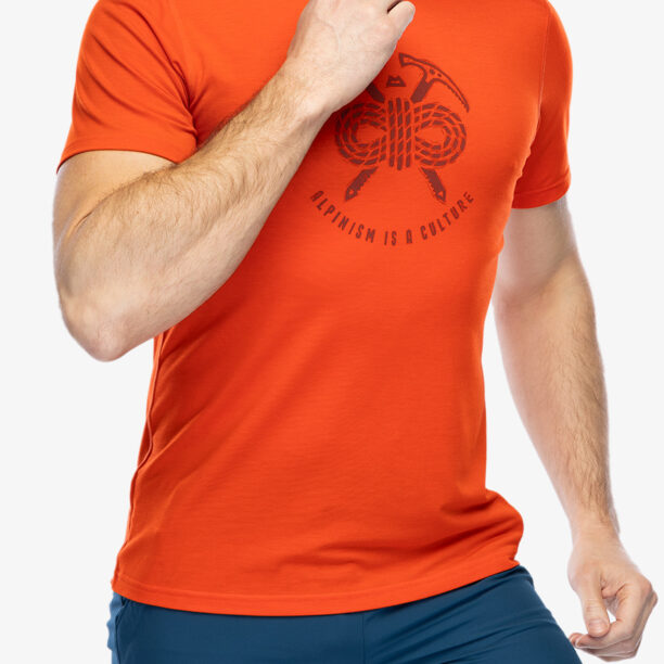 Tricou sport de antrenament Mountain Equipment Headpoint Alpinism Tee - cardinal orange