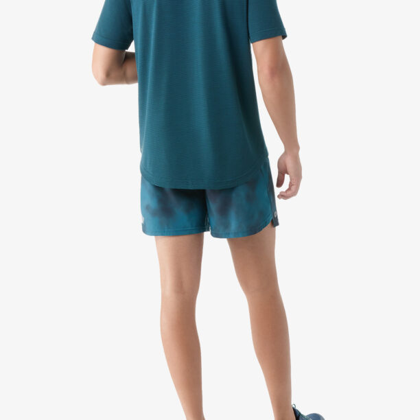 Tricou sport de antrenament Smartwool  Active Mesh Short Sleeve Tee - twilight blue preţ