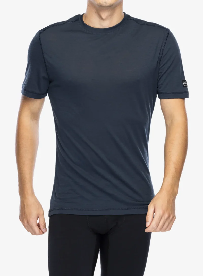 Tricou termic Super.natural Sierra140 Tee - blueberry