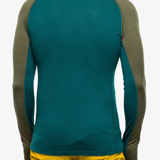 Preţ Tricou termic de corp barbati Icebreaker 200 ZoneKnit LS Crewe - green