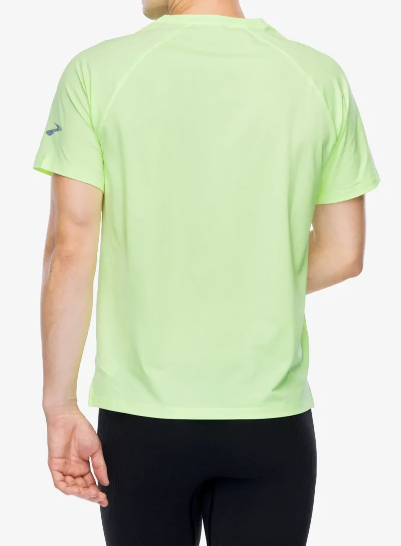 Tricou uscare rapida Brooks Atmosphere Short Sleeve 2.0 - lime/elevate preţ