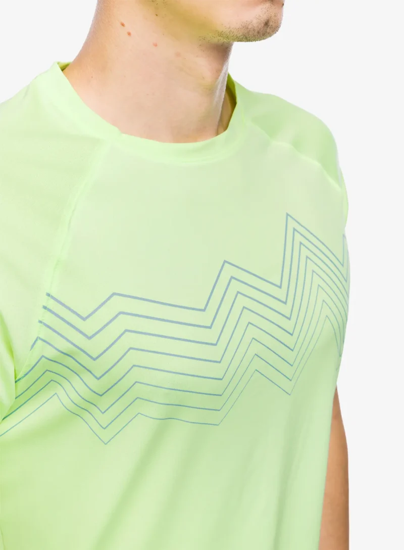 Original Tricou uscare rapida Brooks Atmosphere Short Sleeve 2.0 - lime/elevate