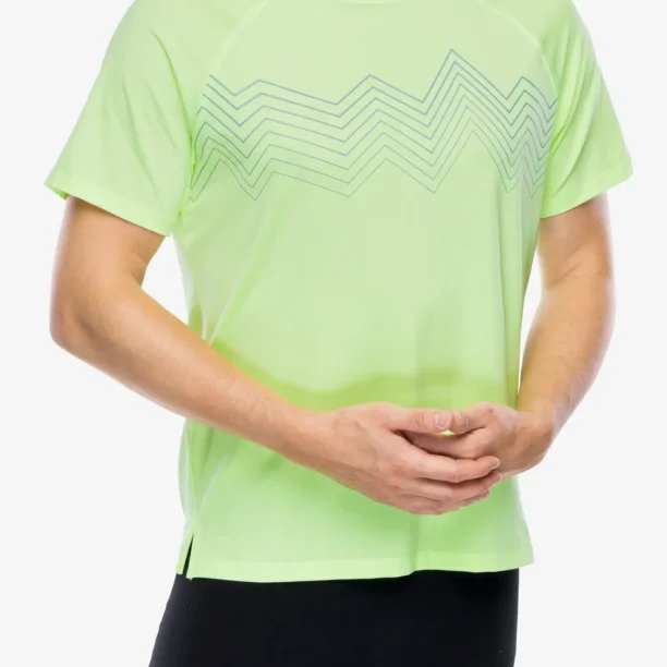 Tricou uscare rapida Brooks Atmosphere Short Sleeve 2.0 - lime/elevate