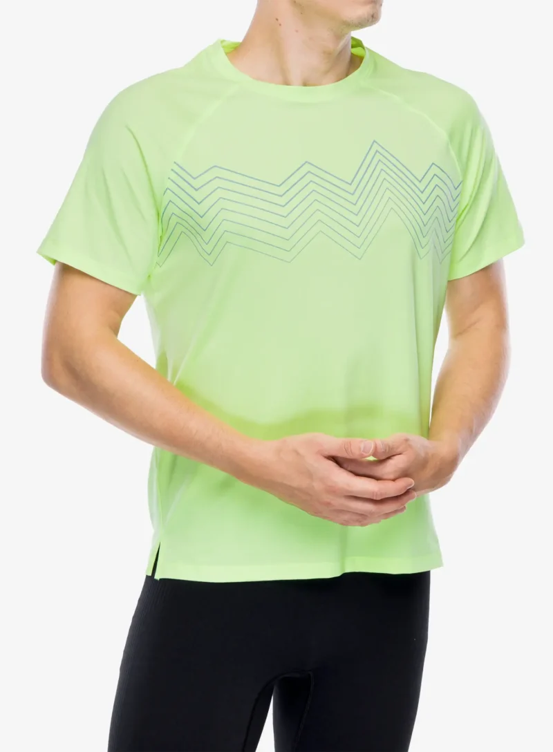 Tricou uscare rapida Brooks Atmosphere Short Sleeve 2.0 - lime/elevate