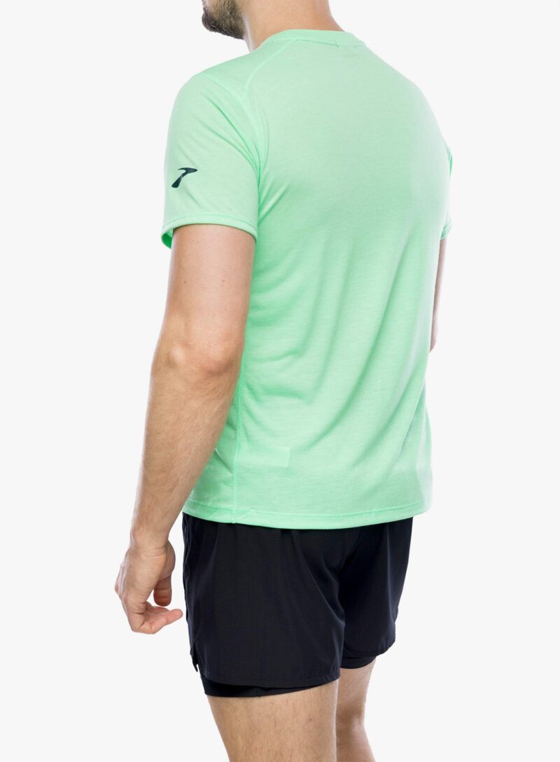 Preţ Tricou uscare rapida Brooks Distance Short Sleeve 3.0 - hyper green/brooks