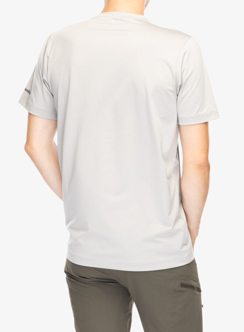 Tricou uscare rapida Columbia Ice Lake II SS Tee - flint grey/boundless borders preţ