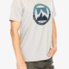 Tricou uscare rapida Columbia Ice Lake II SS Tee - flint grey/boundless borders