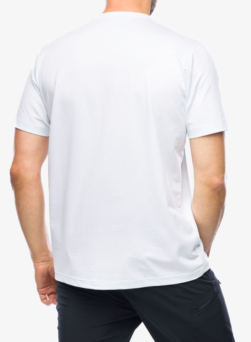 Tricou uscare rapida Columbia Ice Lake II SS Tee - white/boundless borders preţ