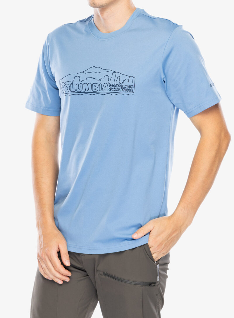 Cumpăra Tricou uscare rapida Columbia Legend Trail S/S Tee - skyler/pdx cityscape