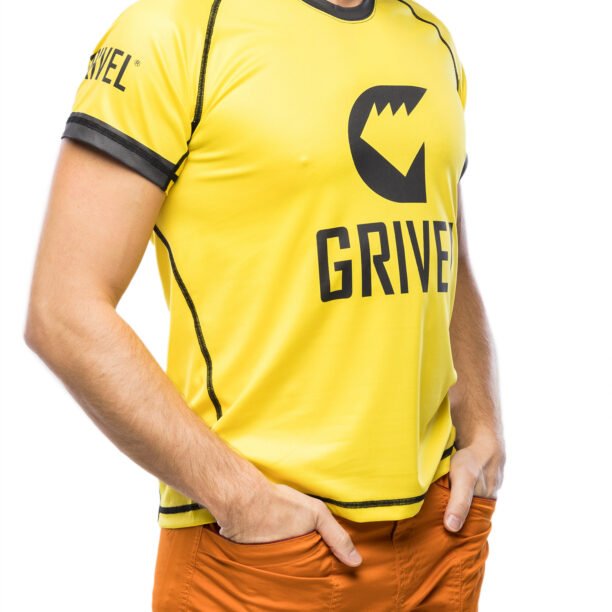 Cumpăra Tricou uscare rapida Grivel Technical T-Shirt - yellow