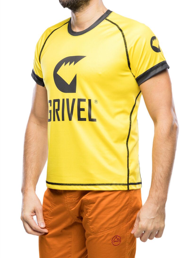 Tricou uscare rapida Grivel Technical T-Shirt - yellow