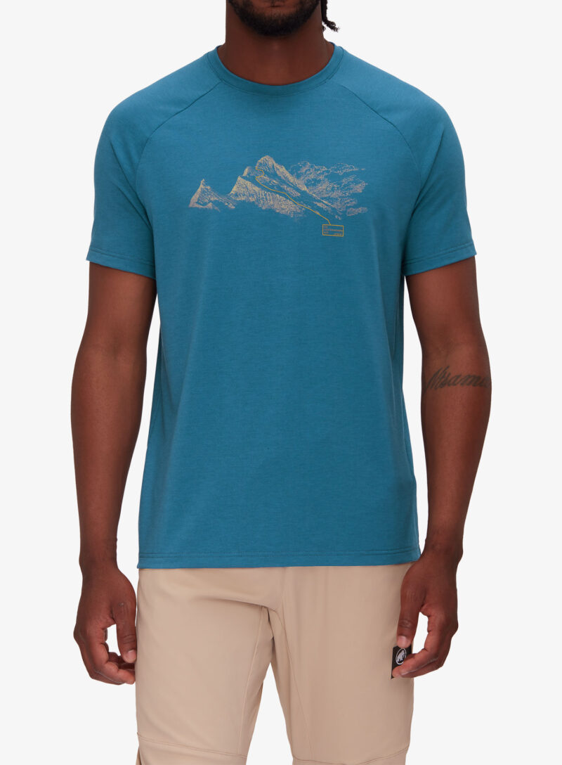 Tricou uscare rapida Mammut Mountain T-Shirt Finsteraarhorn - deep ice