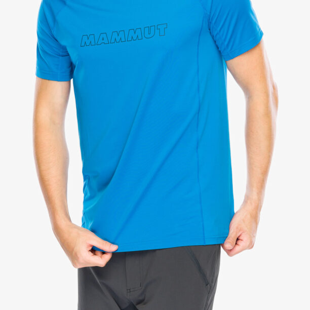 Tricou uscare rapida Mammut Selun FL Logo T-Shirt - glacier blue