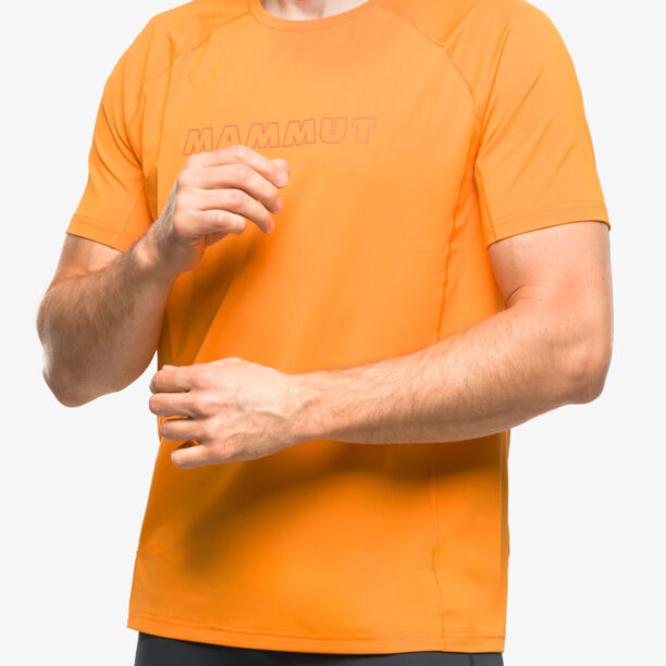 Cumpăra Tricou uscare rapida Mammut Selun FL Logo T-Shirt - tangerine