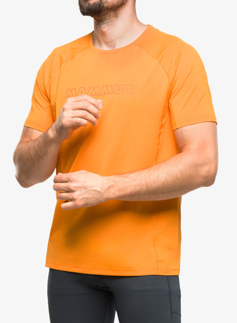 Cumpăra Tricou uscare rapida Mammut Selun FL Logo T-Shirt - tangerine