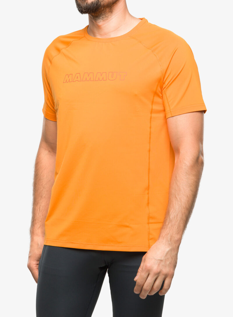 Tricou uscare rapida Mammut Selun FL Logo T-Shirt - tangerine