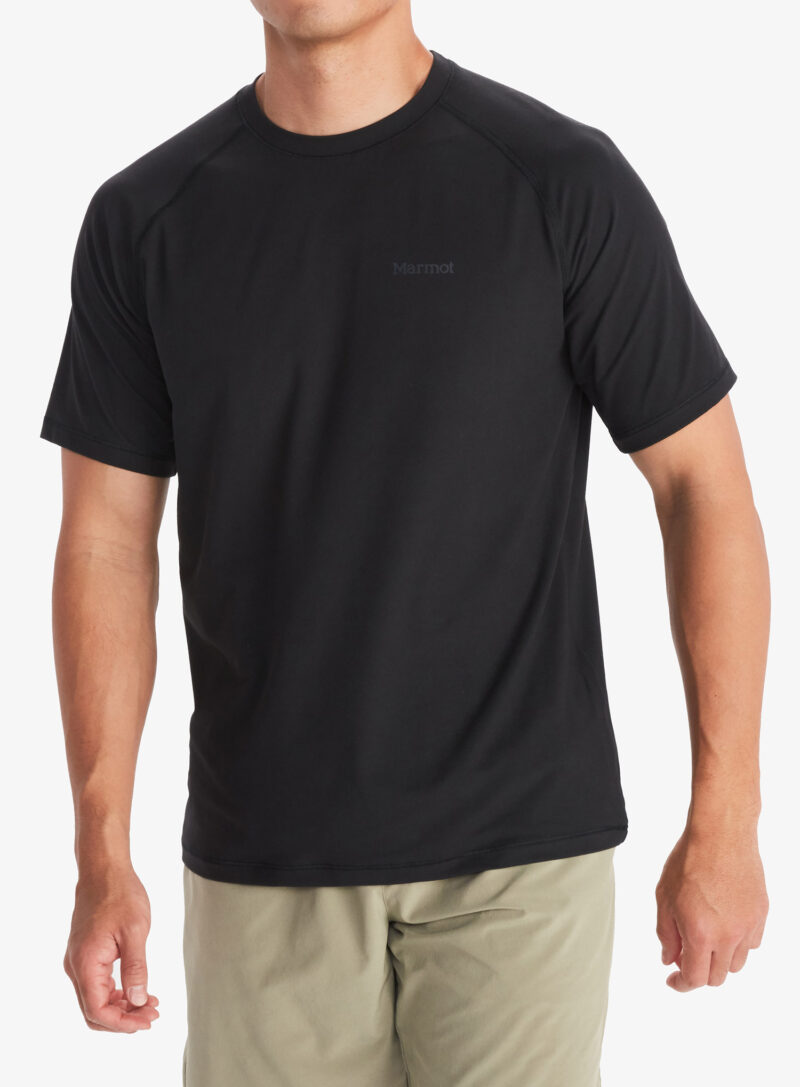 Tricou uscare rapida Marmot Windridge SS - black/black