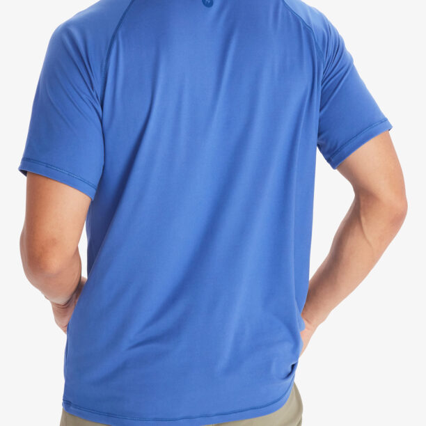 Tricou uscare rapida Marmot Windridge SS - trail blue preţ