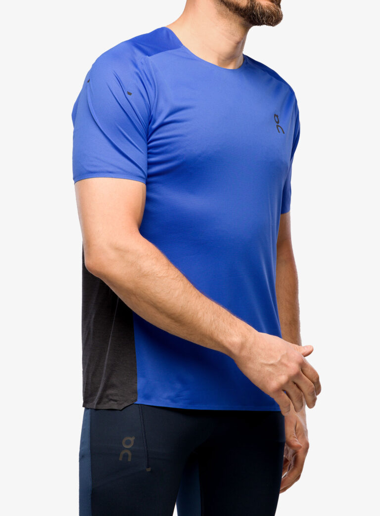 Cumpăra Tricou uscare rapida On Running Performance T - cobalt/black