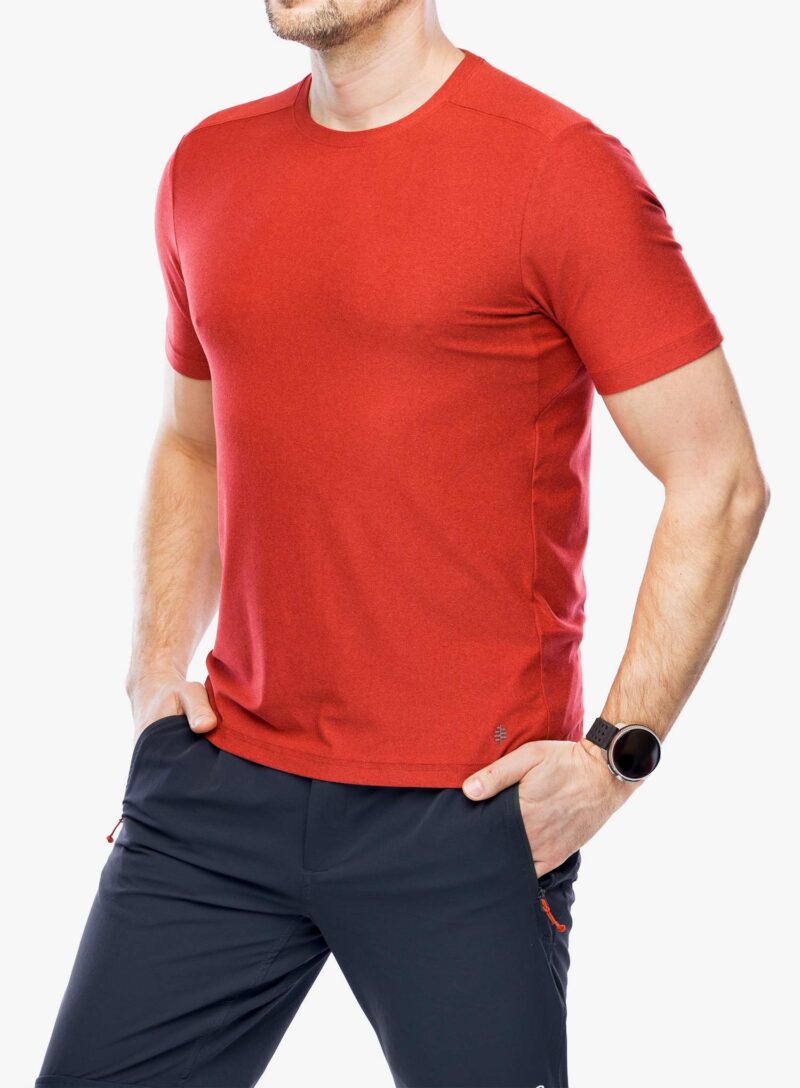 Cumpăra Tricou uscare rapida Royal Robbins Amp Lite Tee - brick red htr