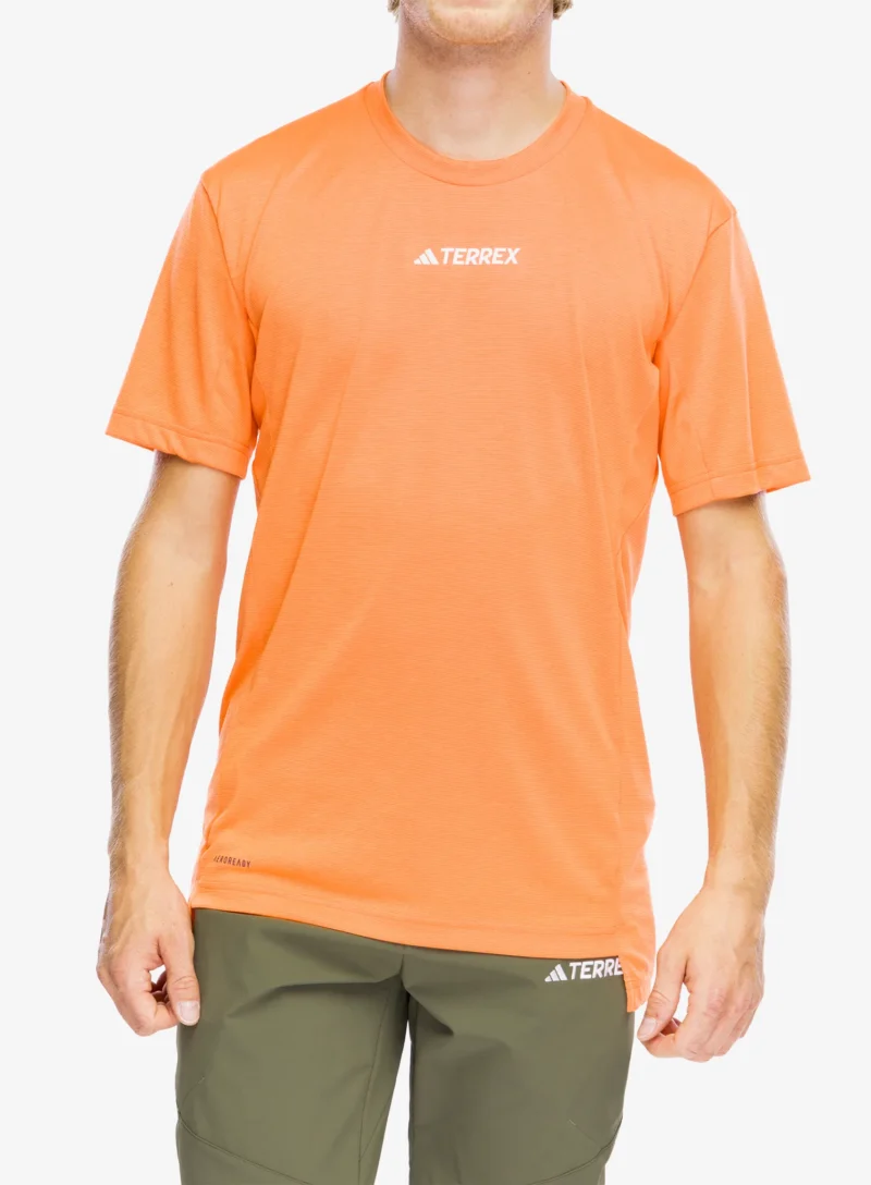 Tricou uscare rapida adidas TERREX Multi Tee - semi impact orange preţ