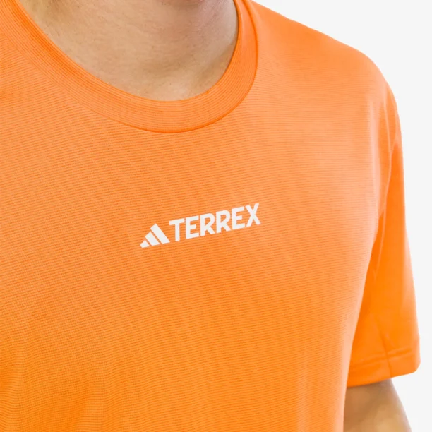 Original Tricou uscare rapida adidas TERREX Multi Tee - semi impact orange