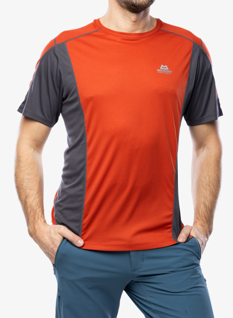 Tricou uscare rapida barbati Mountain Equipment Ignis Tee - redrock/anvil