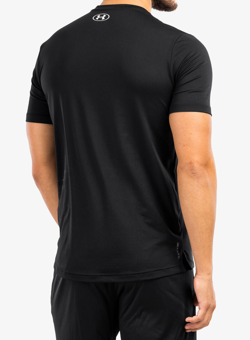 Tricou uscare rapida barbati Under Armour Rush Energy SS - black/white preţ