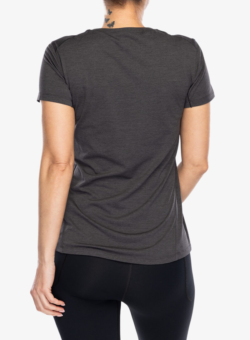 Tricou uscare rapida femei Arcteryx Taema Crew Neck SS - black heather preţ