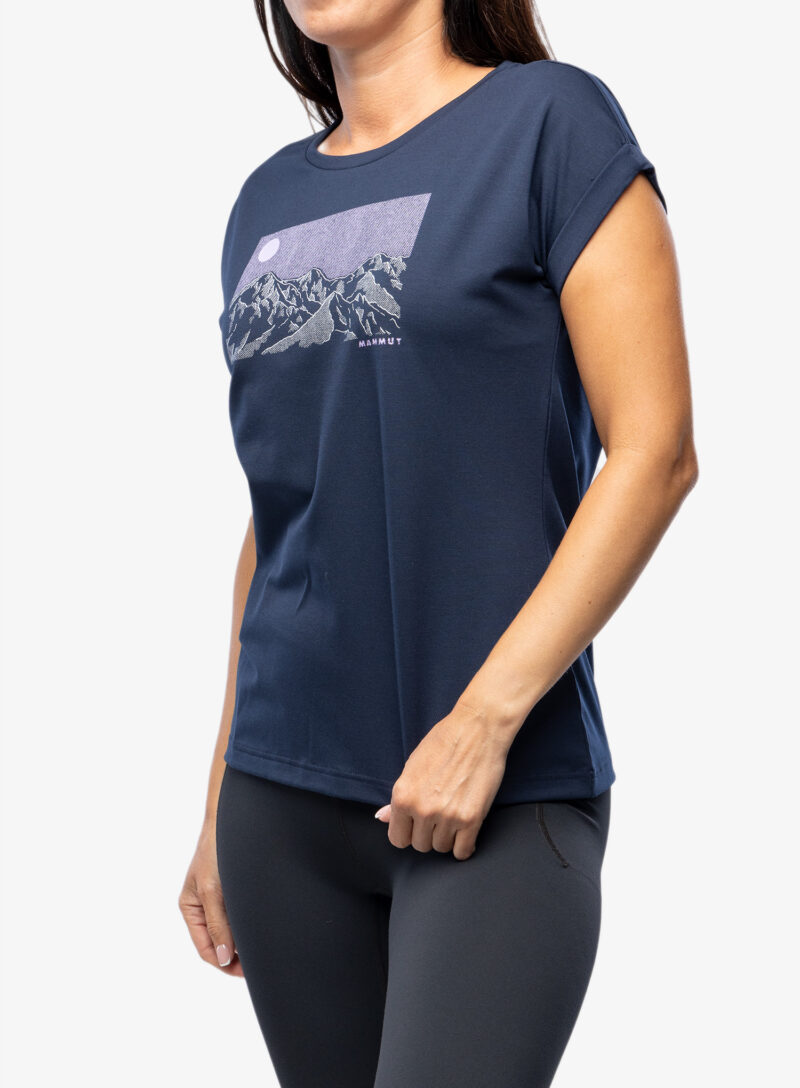 Cumpăra Tricou uscare rapida femei Mammut Mountain T-Shirt Trilogy - marine