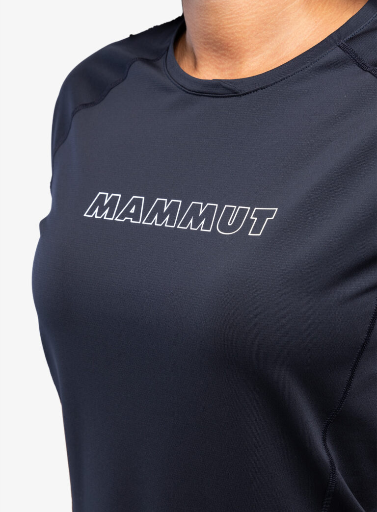 Tricou uscare rapida femei Mammut Selun FL Logo T-Shirt - marine - imagine 6