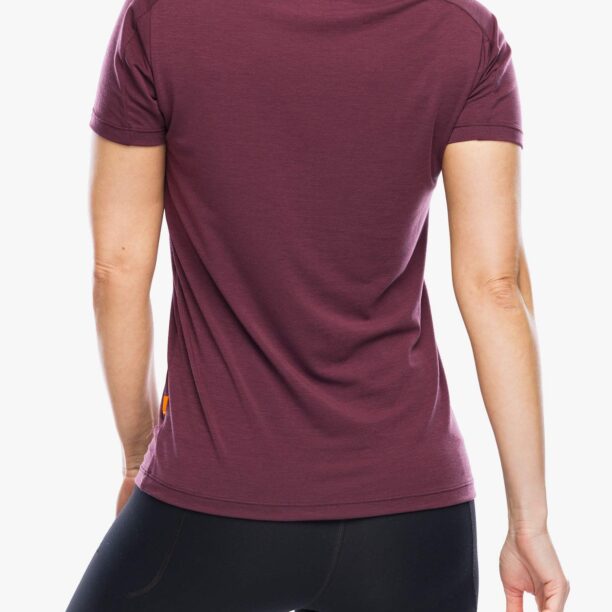 Tricou uscare rapida femei Mountain Equipment Headpoint Skyline Tee - raisin preţ