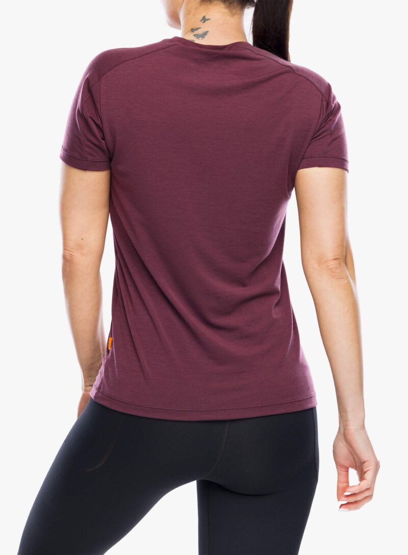 Tricou uscare rapida femei Mountain Equipment Headpoint Skyline Tee - raisin preţ