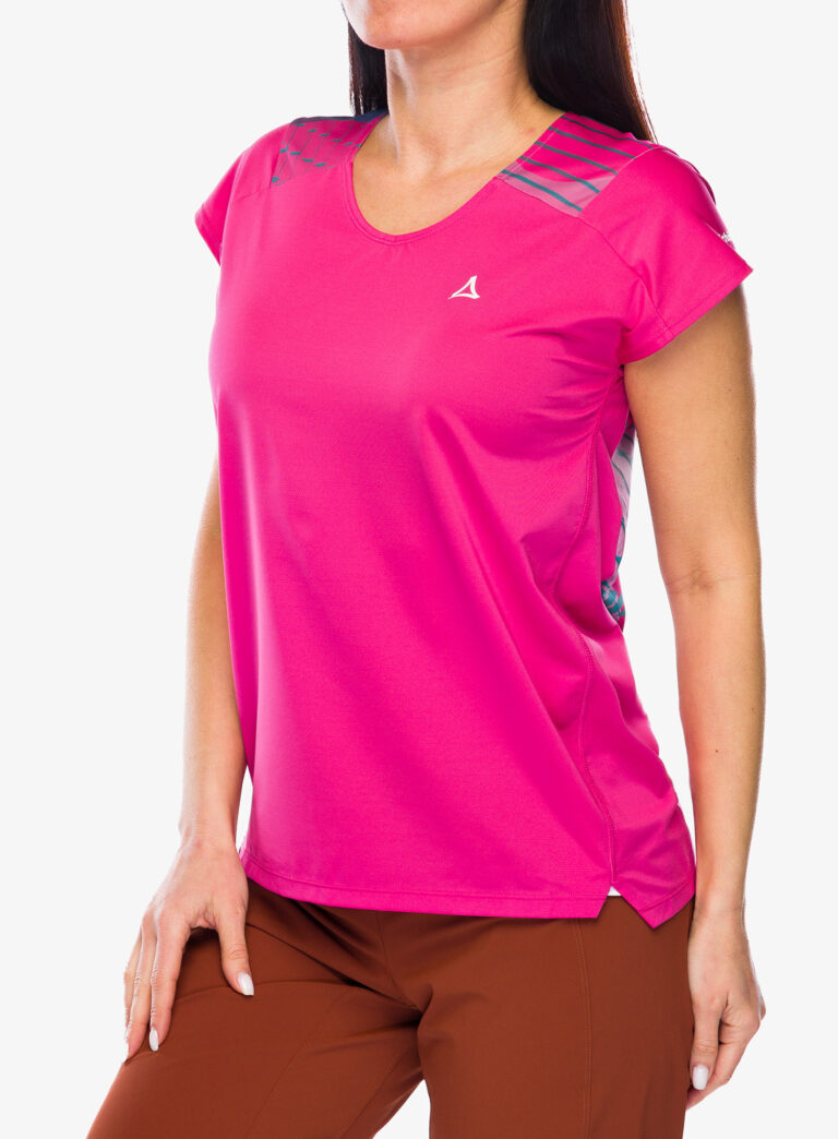 Cumpăra Tricou uscare rapida femei Schoffel T-Shirt Aukra - holly pink