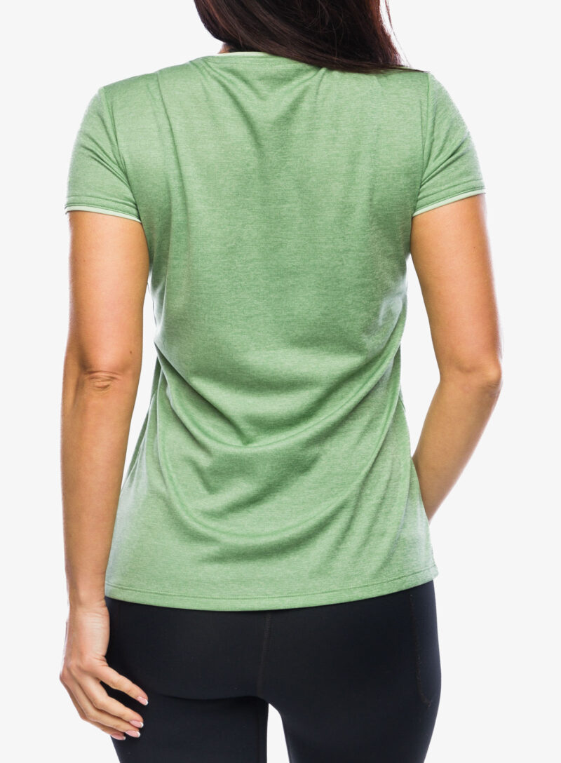 Tricou uscare rapida femei Vaude Essential T-Shirt - willow green preţ