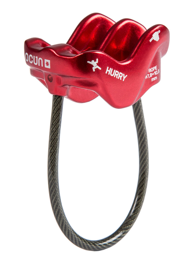 Trusă de asigurare Ocun Belay Set Condor Hurry - anthracite/red preţ