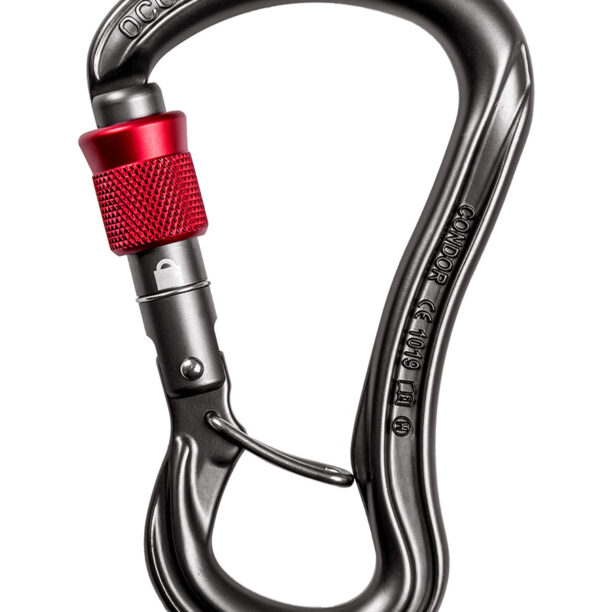 Cumpăra Trusă de asigurare Ocun Belay Set Condor Hurry - anthracite/red