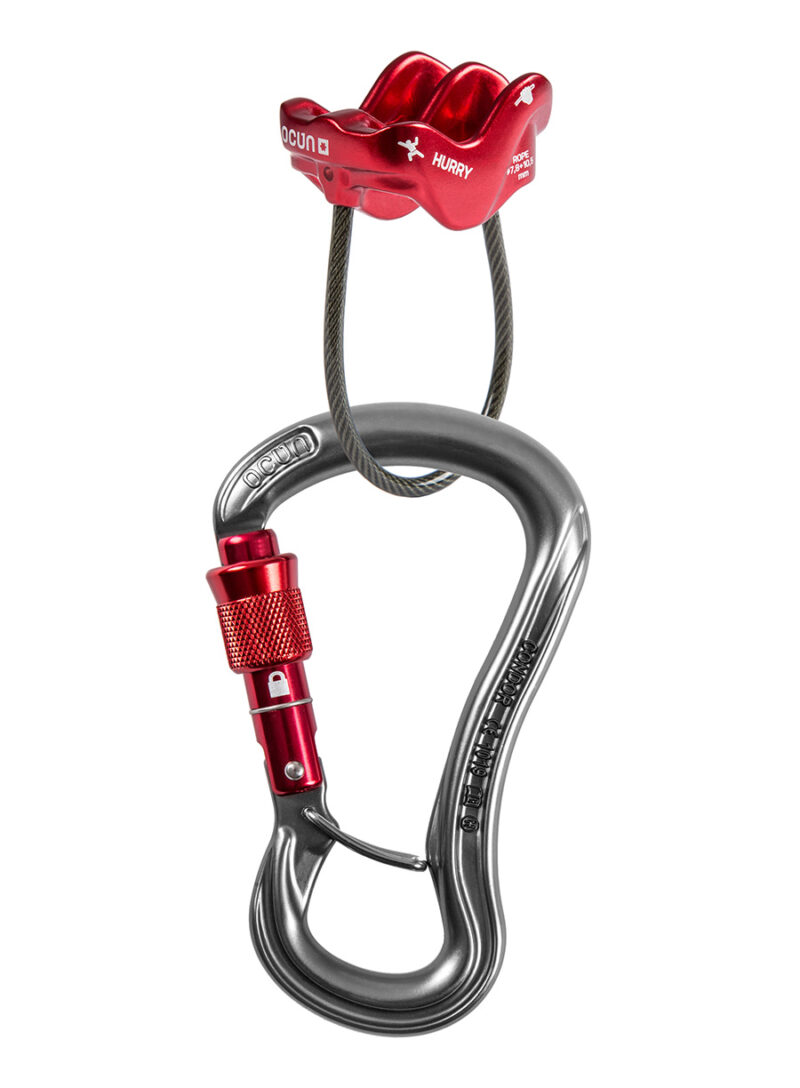 Trusă de asigurare Ocun Belay Set Condor Hurry - anthracite/red