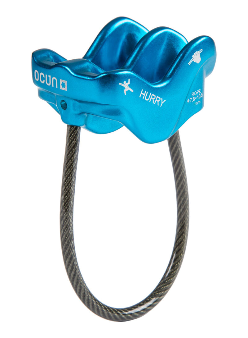 Trusă de asigurare Ocun Belay Set Condor Triple Hurry - anthracite/blue preţ