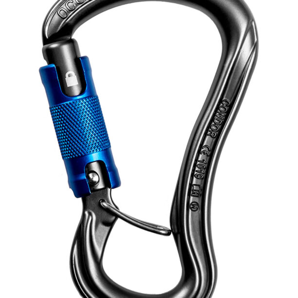 Cumpăra Trusă de asigurare Ocun Belay Set Condor Triple Hurry - anthracite/blue