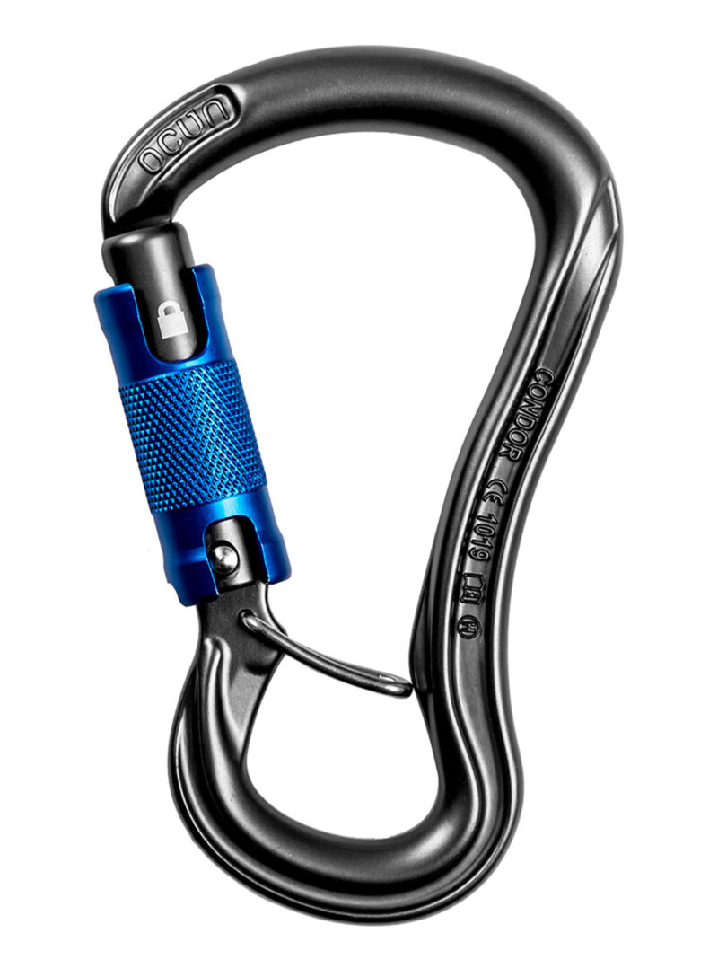 Cumpăra Trusă de asigurare Ocun Belay Set Condor Triple Hurry - anthracite/blue