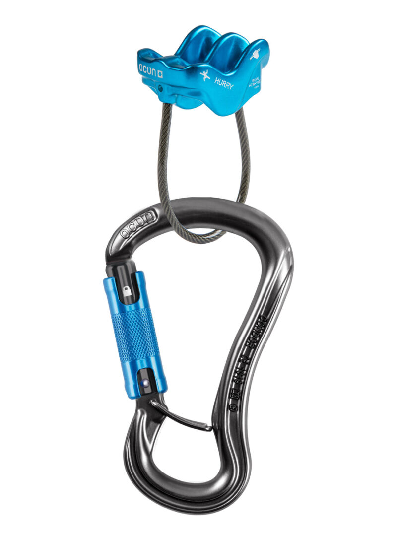 Trusă de asigurare Ocun Belay Set Condor Triple Hurry - anthracite/blue