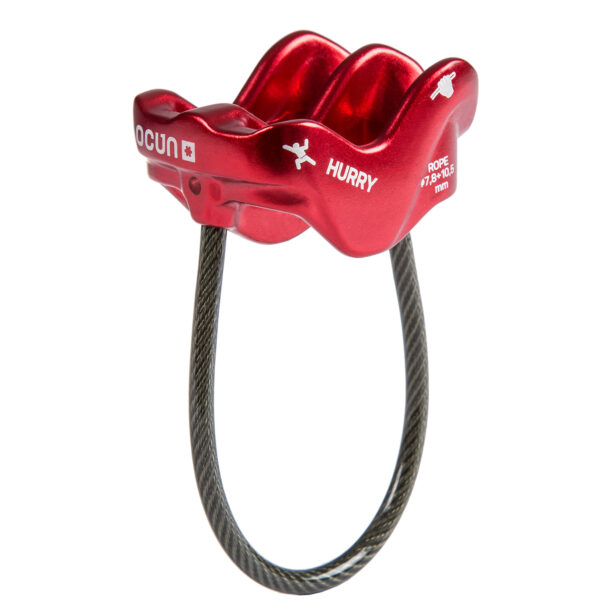 Trusă de asigurare Ocun Belay Set Eagle Screw Hurry - anthracite/red preţ