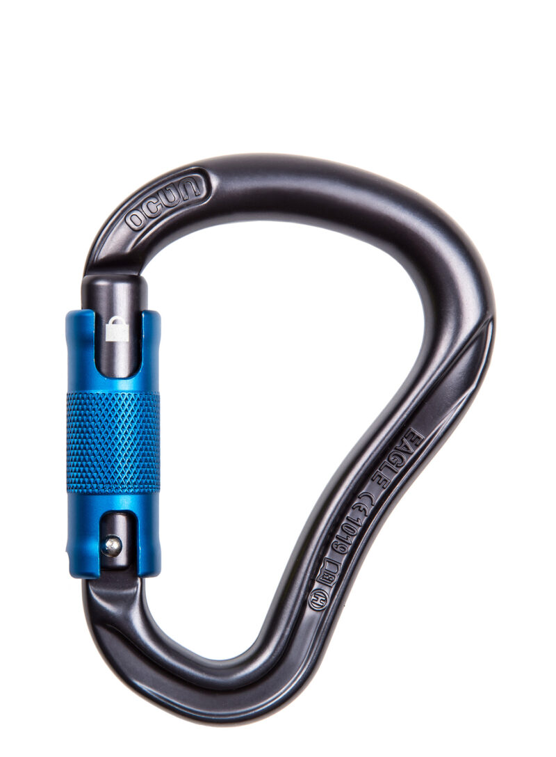 Cumpăra Trusă de asigurare Ocun Belay Set Eagle Triple Hurry - anthracite/blue