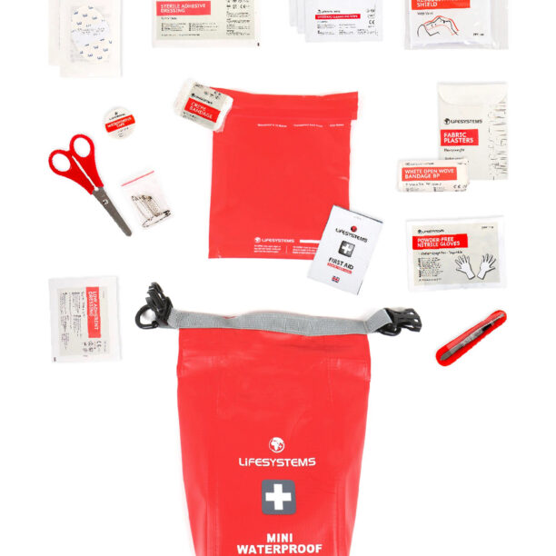 Trusa prim ajutor pe munte Lifesystems Mini Waterproof First Aid Kit preţ