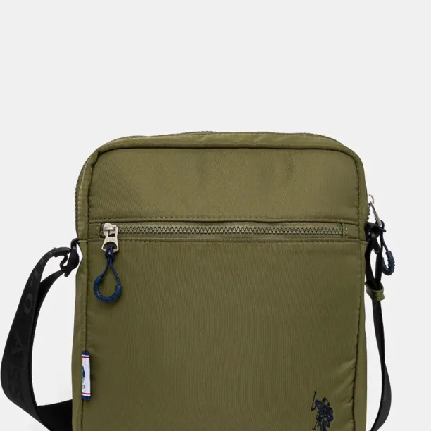 U.S. Polo Assn. borseta Bigfork culoarea verde